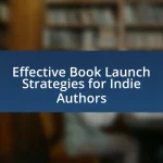 Effective Book Launch Strategies for Indie Authors
