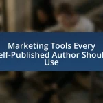 Marketing Tools Every Self-Published Author Should Use