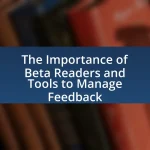 The Importance of Beta Readers and Tools to Manage Feedback